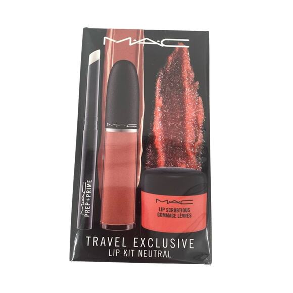 MAC Travel Exclusive Lip Kit Neutral Sealed NEW - Picture 1 of 5